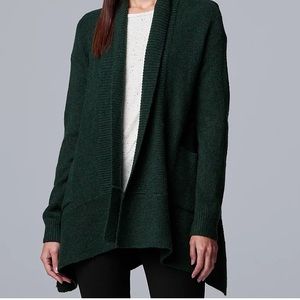 Simply Vera Vera Wang ribbed Cardigan